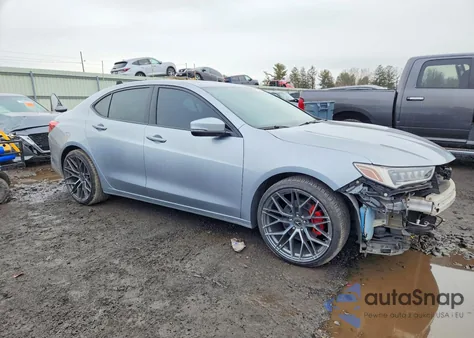 2018 Acura Tlx из США, поврежденный, VIN 19UUB3F32JA000853